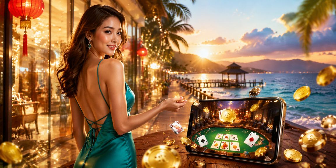 Malay-styled Teen Patti game in Penang with a lively sports betting atmosphere