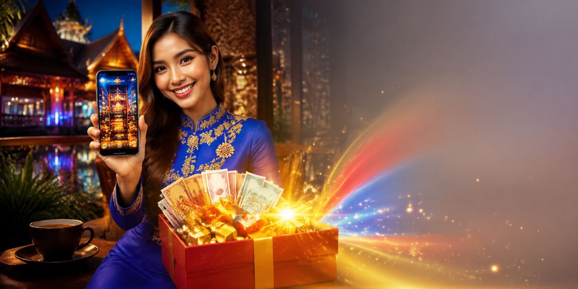 Pengguna kasino mudah alih Sarawak bergaya baju kurung menggunakan platform dalam talian